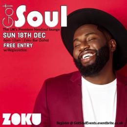 Got Soul at Zoku on Sunday 18th December 2022