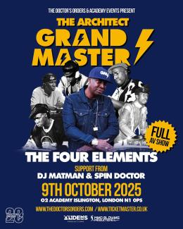 Grandmaster Flash at Islington Academy on Thursday 9th October 2025