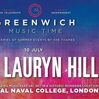 Lauryn Hill at Old Royal Naval College on Friday 10th July 2020