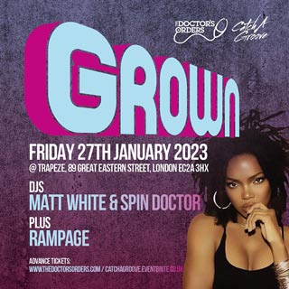 Grown at Trapeze on Friday 27th January 2023