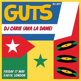 GUTS (DJ SET) at EartH on Friday 17th May 2024