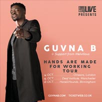 Guvna B at Omeara on Sunday 14th October 2018