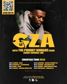GZA  at KOKO on Monday 4th November 2024
