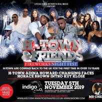 H-Town  at Indigo2 on Tuesday 5th November 2019