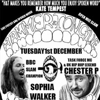 Hammer & Tongue w/ Chester P at Book Club on Tuesday 1st December 2015