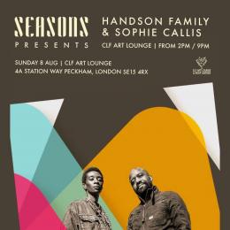 Handson Family & Sophie Callis at CLF Art Cafe on Sunday 8th August 2021