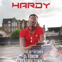 Hardy Caprio at The Forum on Tuesday 16th October 2018