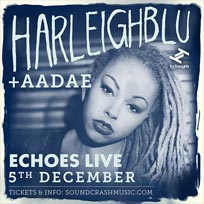 Harleighblu at Echoes Live at TripSpace Projects on Monday 5th December 2016