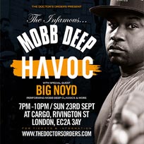 Havoc + Big Noyd at Cargo on Sunday 23rd September 2018