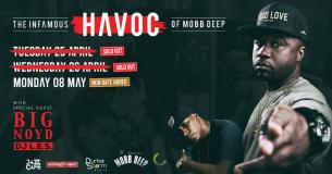 Havoc (Mobb Deep) at Jazz Cafe on Monday 8th May 2023