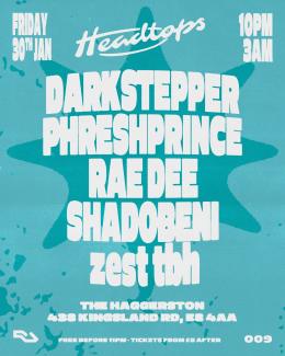 Headtops 009 at The Haggerston on Friday 30th January 2026