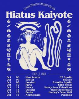 Hiatus Kaiyote at Hammersmith Apollo on Tuesday 8th October 2024