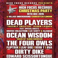 High Focus Christmas Party at Brixton Jamm on Saturday 19th December 2015