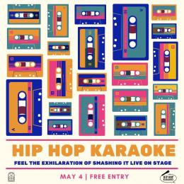 Hip Hop Karaoke at Amazing Grace on Thursday 4th May 2023