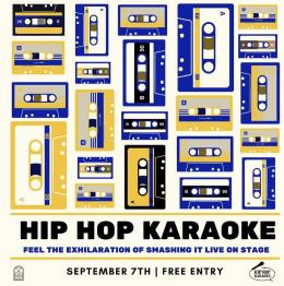 Hip Hop Karaoke at Amazing Grace on Thursday 7th September 2023