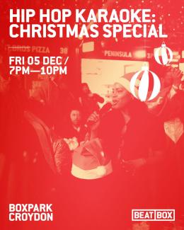 Hip Hop Karaoke at Boxpark Croydon on Friday 5th December 2025
