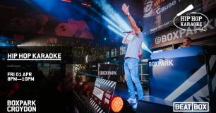 Hip Hop Karaoke at Boxpark Croydon on Friday 1st April 2022