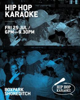 Hip Hop Karaoke at Hidden Grooves on Friday 25th July 2025