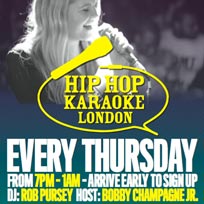 Hip Hop Karaoke at The Social on Thursday 30th June 2016
