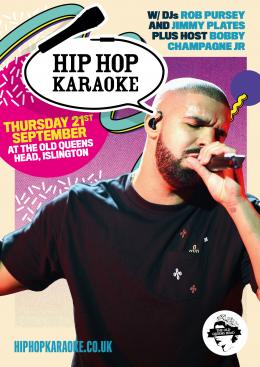 Hip Hop Karaoke at The Old Queen's Head on Thursday 21st September 2023
