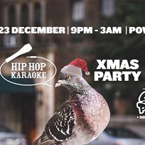 Hip-Hop Karaoke Xmas Party  at Prince of Wales on Saturday 23rd December 2017