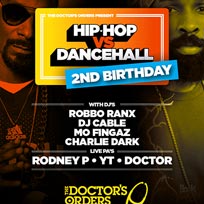 Hip Hop vs Dancehall 2nd Birthday at The Laundry Building on Friday 7th July 2017