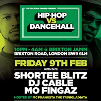 Hip-Hop vs Dancehall at Brixton Jamm on Friday 9th February 2018