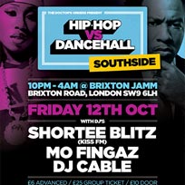 Hip-Hop vs Dancehall at Brixton Jamm on Friday 12th October 2018