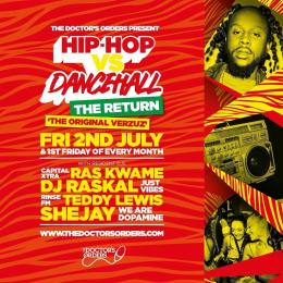 Hip Hop Vs Dancehall at Trapeze on Friday 2nd July 2021