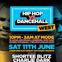 Hip Hop vs Dancehall West	 at Mode on Saturday 11th June 2016