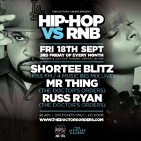 Hip Hop vs RnB at Jazz Cafe on Friday 18th September 2015