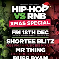 Hip Hop vs RnB Xmas Special at Jazz Cafe on Friday 18th December 2015