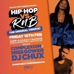 Hip-Hop vs RnB at Trapeze on Friday 10th February 2023