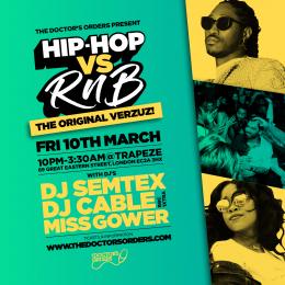 Hip-Hop vs RnB at Trapeze on Friday 10th March 2023