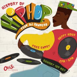 History of Hip Hop at Old Street Records on Sunday 1st May 2022