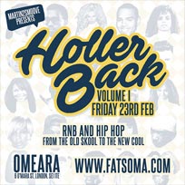 Holler Back!  at Omeara on Friday 23rd February 2018