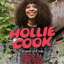 Hollie Cook at Scala on Wednesday 3rd October 2018