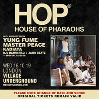 House of Pharaohs at Village Underground on Wednesday 16th October 2019
