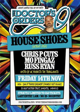 House Shoes at Trapeze on Friday 14th November 2014
