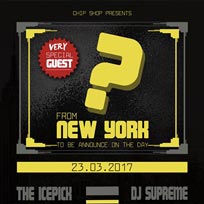DJ Supreme, The Icepick & Very Special Guest. at Chip Shop BXTN on Thursday 23rd March 2017