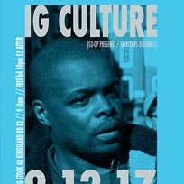 Ig Culture & Evm128  at Rolling Stock on Saturday 9th December 2017