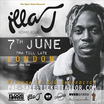 Illa J at Ace Hotel on Thursday 7th June 2018