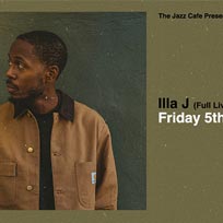 Illa J at Jazz Cafe on Friday 5th April 2019