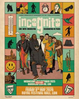Incognito at Royal Festival Hall on Friday 8th May 2026