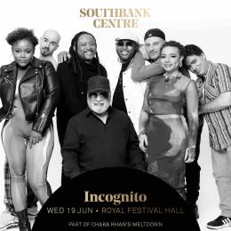 Incognito at Royal Festival Hall on Wednesday 19th June 2024