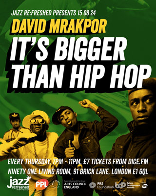 It&#039;s Bigger Than Hip Hop at Ninety One (formerly Vibe Bar) on Thursday 15th August 2024