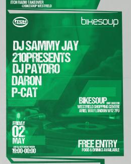 Itch Radio Takeover at Bikesoup on Friday 2nd May 2025