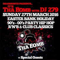 It's tha Bomb at 100 Club on Sunday 27th March 2016