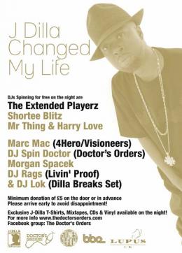 J DILLA Changed My Life at Cargo on Sunday 15th February 2009