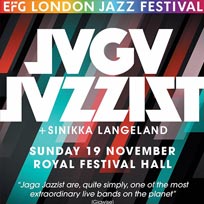 Jaga Jazzist at Royal Festival Hall on Sunday 19th November 2017